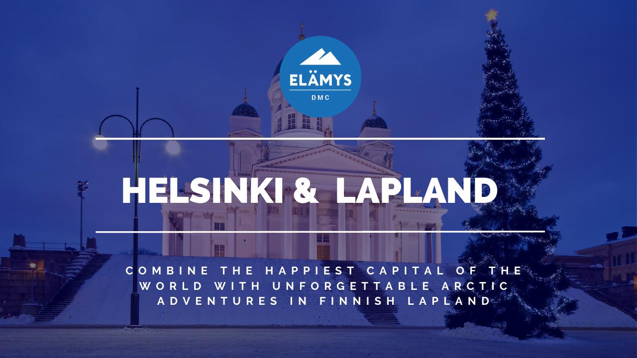 Cover of Helsinki and Rovaniemi, 8 days